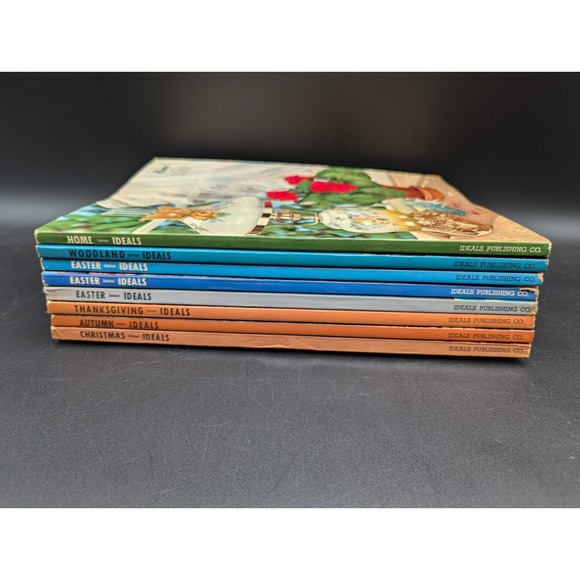 8 VTG 60s 70 Ideals Magazines Easter Christmas Thanksgiving Autumn Ephemera READ - Picture 5 of 12